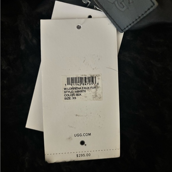 NEW UGG Women's Lorrena Faux Fur Jacket size XS - Picture 3 of 4